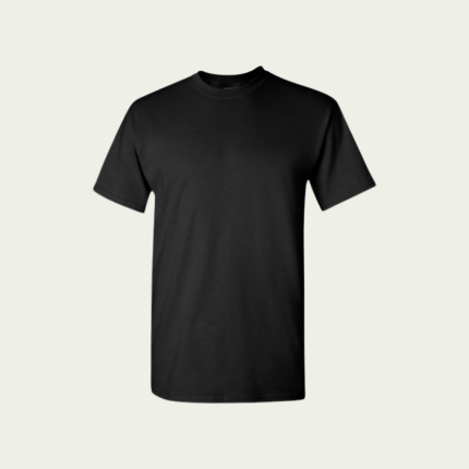 T-shirt Heavy Cotton Unisex Negro