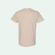 T-shirt Heavy Cotton Unisex Sand - Imagen 2