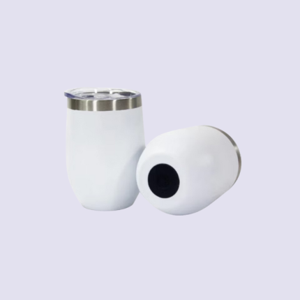 termo pequeño blanco