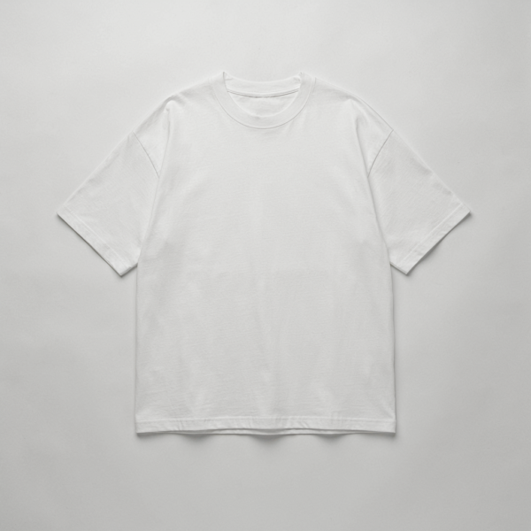 T-shirt oversize hombre color Blanco - Nudo Studio Panamá