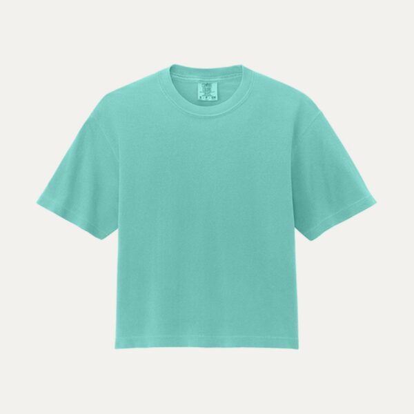 Boxy mujer color Chalky Mint - Nudo Studio Panamá