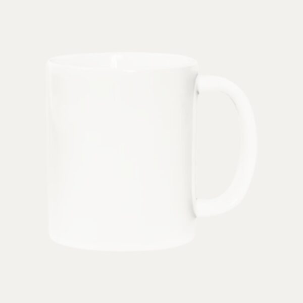 Taza sublimable blanca personalizable - Nudo Studio Panamá